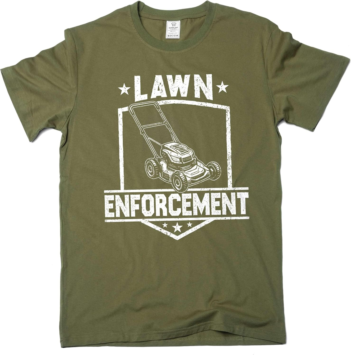 

Father s Day Funny Lawn Enforcement Dad Grandpa tee Shirt Law Care Landscaping Humorous Gift Ideas S разноцветный