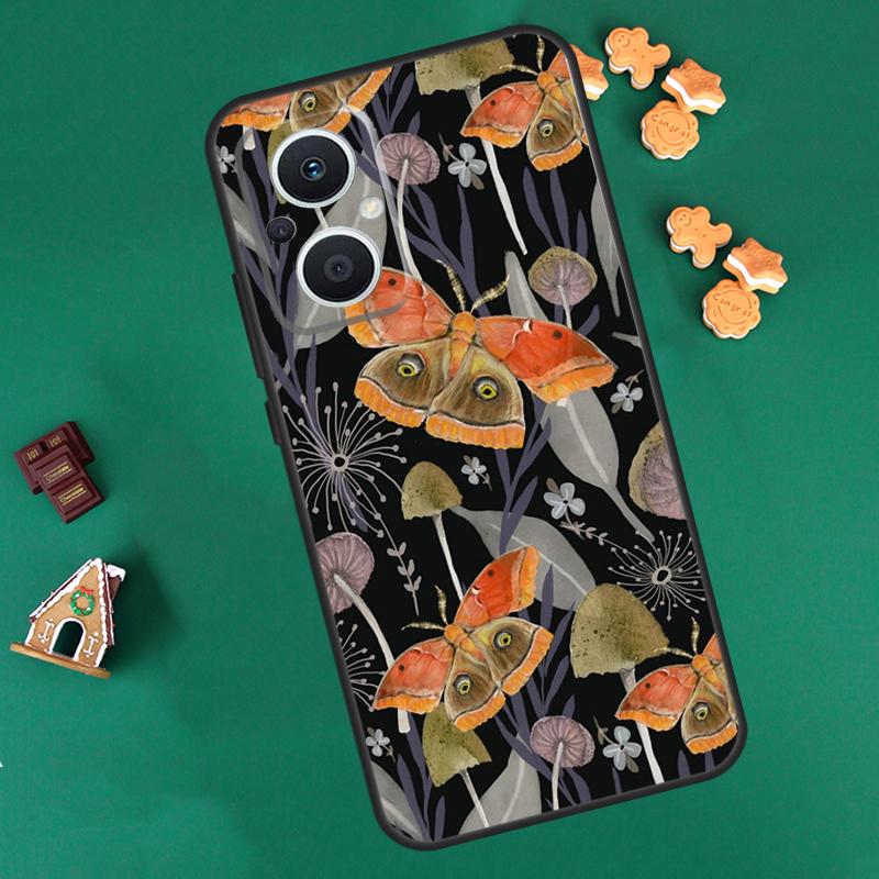 Beautiful Butterfly Case For OPPO Reno 14 F 13 12 11 10 Pro 8T 8 7 Lite Cover For OPPO Find X8 X6 X5 X9 Pro Coque