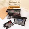 Large Capacity Mesh Cosmetic Bag: Portable Lipstick and Travel Organizer