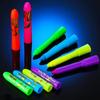 Halloween UV Glow 6-Color Luminous Face Paint - Easy Clean, Water-Soluble Festival Set