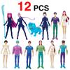 Anime Kpop Demon Hunters Figure Model Toy Cartoon Gaming Peripherals Desk Decoration Collection Christmas 5/8/12Pcs In Stock Hot