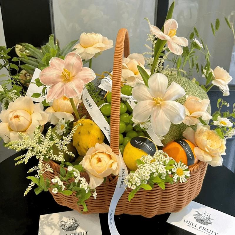 Small Hand-woven Bamboo Basket DIY Kit (10-Pack)