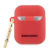 Hello Kitty HKA23DKHSF Airpods 1/2 coverfuchsia/fuschia Silicone 3D Kitty Head