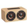 Creative Wood Bluetooth Speaker - Perfect for Home, Office, or Outdoor Use