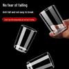 ZISIZ Durable Tempered Glass Drinking Cup