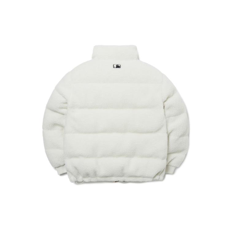 MLB Down Jacket Winter, Short Unisex White 3ADJR0116-50CRS