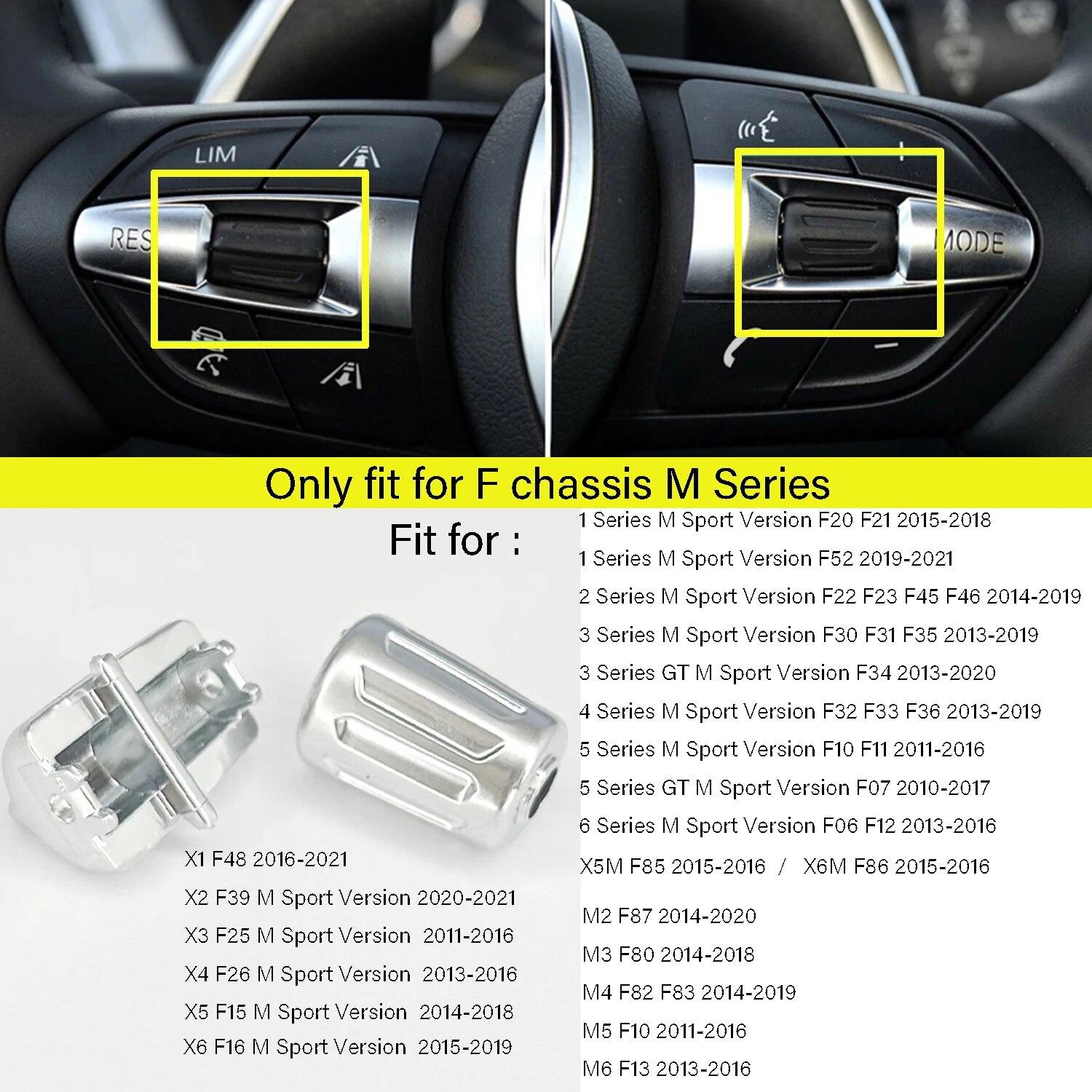 

Серебристая автомобильная M спортивная кнопка на руле для BMW 1 3 4 5 6 X3 X4 X5 X6 серии F10 F11 F30 F06 F25 версия для автоспорта серебряный