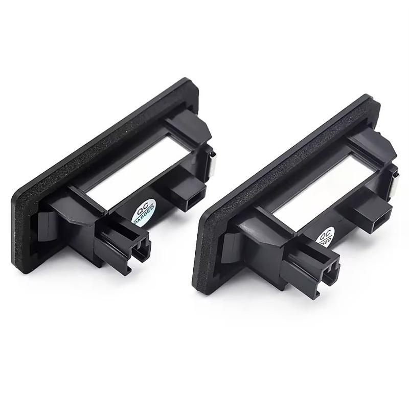 2pcs White LED License Plate Light Number Lights Lamps For VW Golf Plus Jetta MK6 Passat B6 B7 Polo Touareg Tiguan Touran License Plate Lights 2