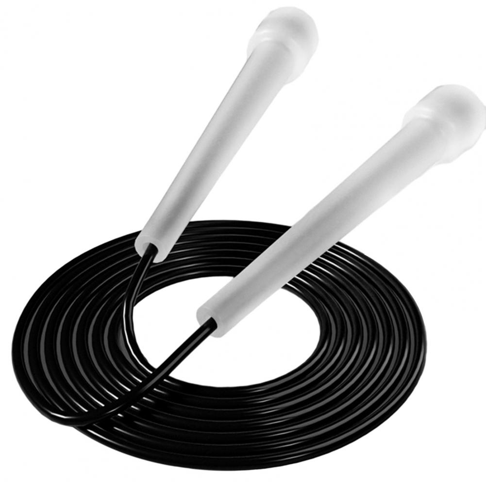 Speed Skipping Rope with Ergonomic Handle Length Adjustable Indoor Outdoor Jump Rope Weight Loss Fitness Equipment
