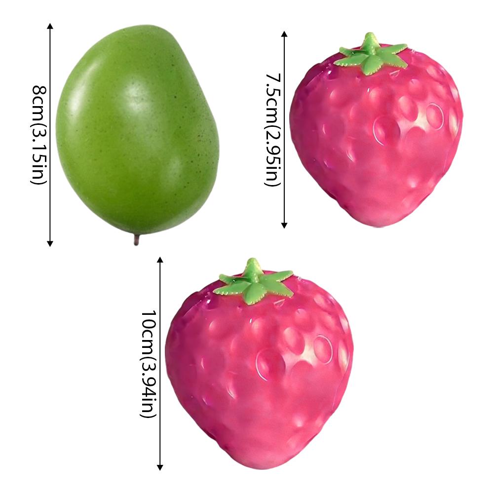 1pcs Squishy Toy Color Changing Mango Hi Pinching Toy Slow Rebound Stress Release Toy Decompression Toy Creative Toys Gifts