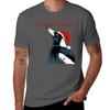 Maggie Christmas Magpie Christmas Art TShirt Lightweight Basic Short Sleeve Shirt
