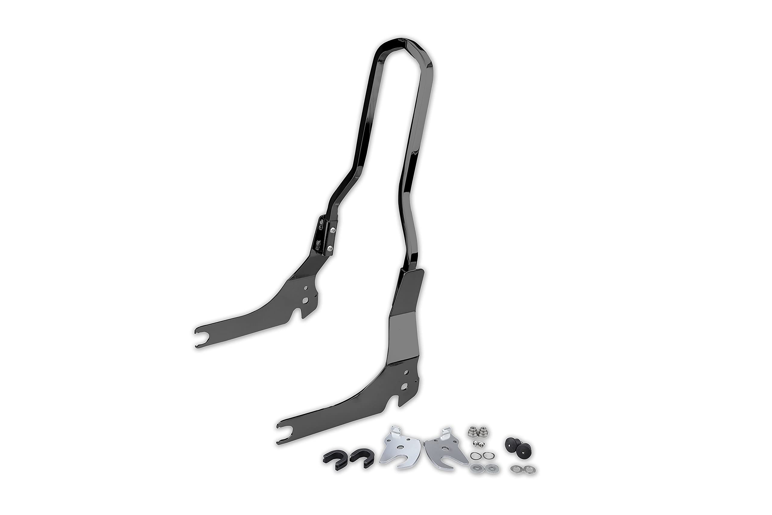 

Kijima Bike Parts Sissy Bar Detachable Mount Size 180 Black FXLR/FXLRS/Tire HD-08403