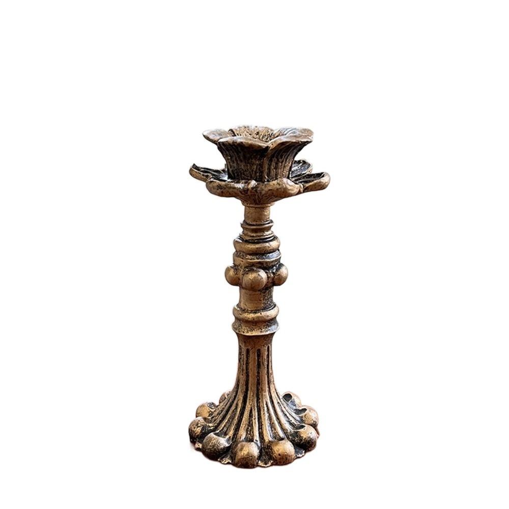 Vintage Classical Candle Holder Candle Stand Tabletop Candle Holders  For Wedding Party