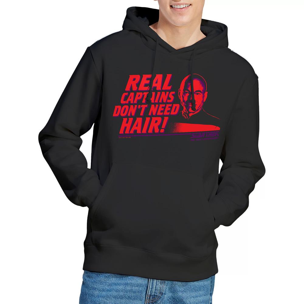 STAR TREK Mens Real Captain Hoodie