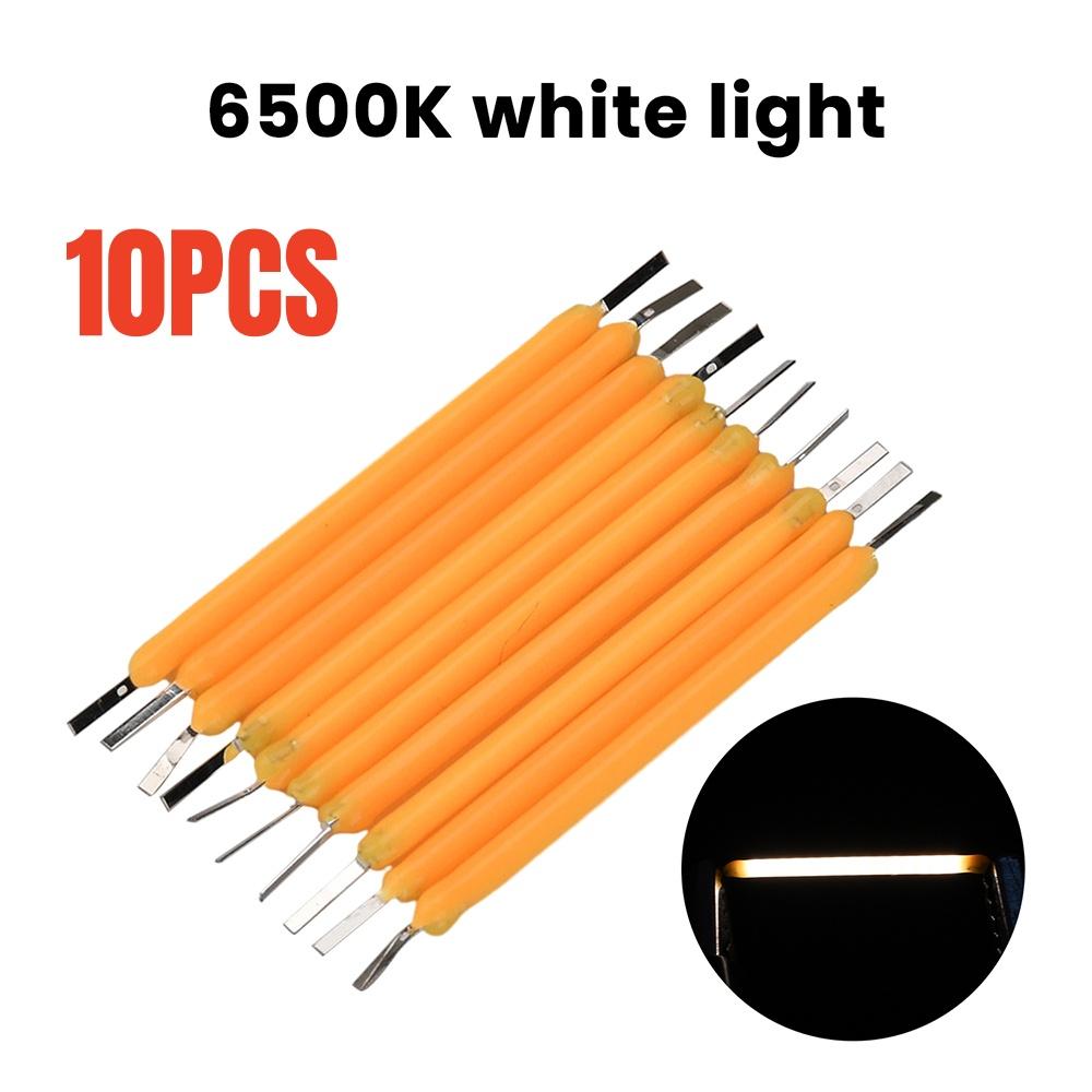 2200K/2700K/6500K DC 2,7-3,1V LED Keramikfaden 38mm Hartfaden Retro-Glühbirnen Teile für Glühbirnenreparatur DIY Beleuchtung Geringer Stromverbrauch