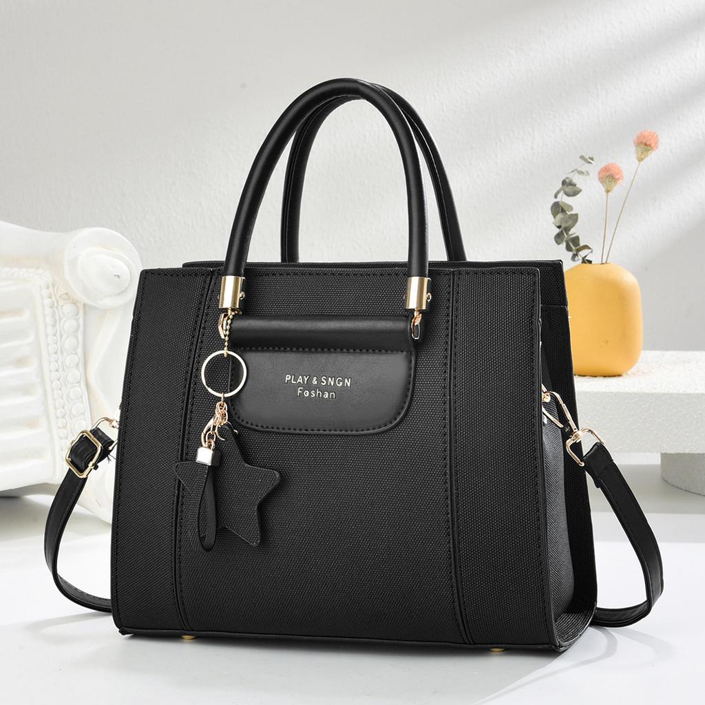 New Patchwork Macaron Fashion Crossbody Bag High Appearance Level Temperament Single Shoulder Female Bag Fashion Large Capacity Handbag