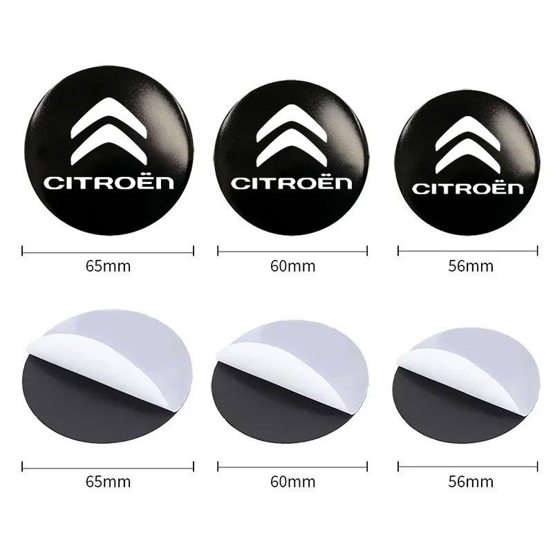 56/60/65mm Krytka středu kola auta Znak Nálepka Pro Citroen C3 C4 X7 Xsara Picasso Crosser C-ELYSEE JUMPY NEMO VTS