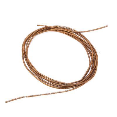 Embroidery Thread Copper Wire Sewing Stitching Gloss 1.5mm  Dia. Manual DIY StringCoffee
