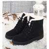 Women's Winter Boots Low Heels Women Boots With Fur Warm Winter Shoes Women Snow Boots Ankle Botas Mujer Winter Footwear Female
