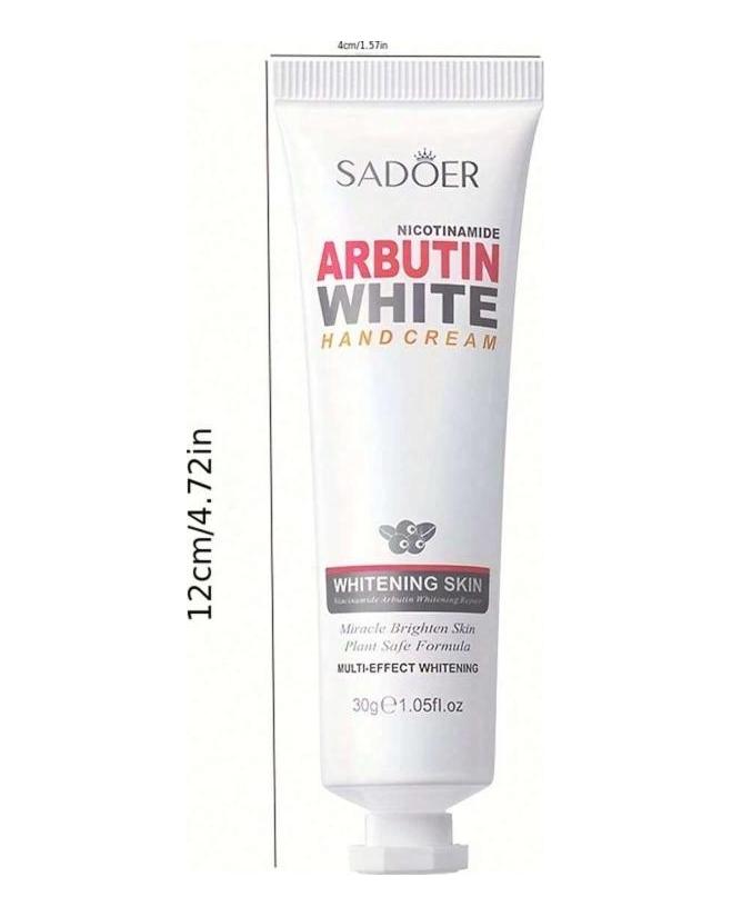 30g Arbutin Whitening Hand Cream, Skin Rejuvenation, Moisturizing, Anti-drying, Deep Moisturizing