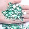 3mm Half Beads Facets Flatback Resin Rhinestones for DIY Jewelry Bags Shoes Phone Case Decorations 10000pcs