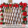 Rozenrank Kunstbloem: Plastic Plant voor Woonkamer, Airconditioningsbuis, Balkondecoratie, of Wandbekleding
