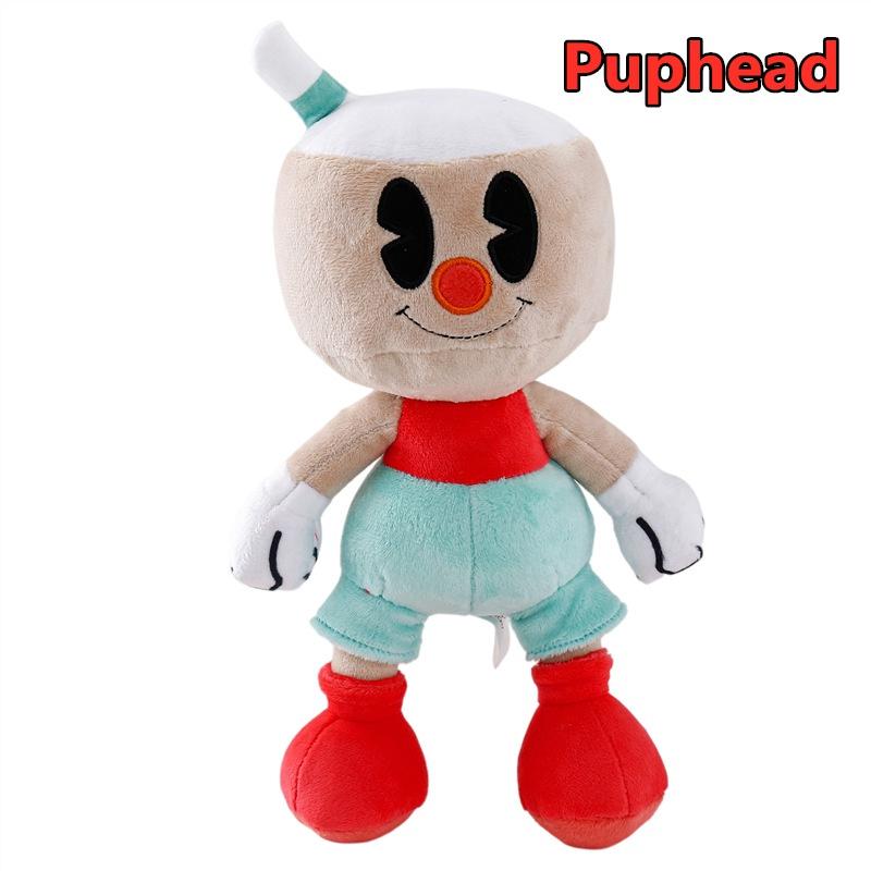 13 Style Teacup Head Adventure Game Cuphead Chalice Mugman Doll Plush Toy Doll Children Gift