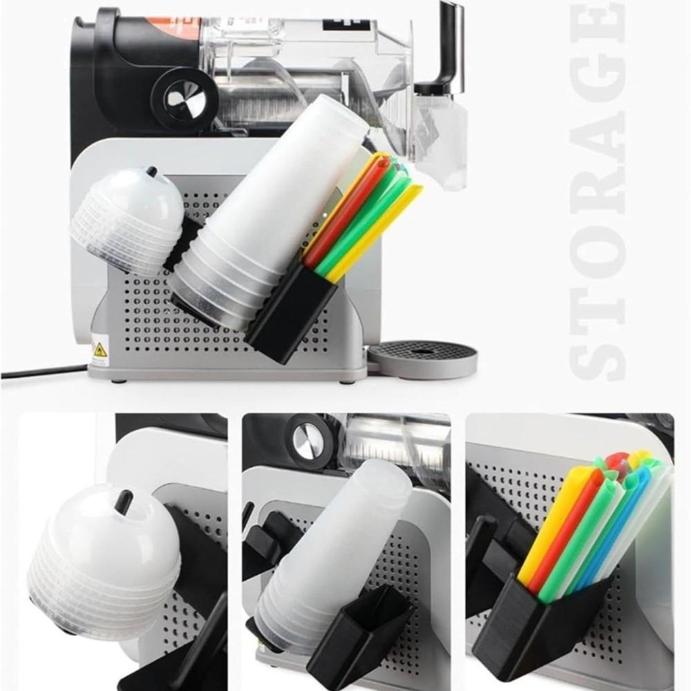 with Straw Slot Coffee Machine Cup Holder 3-in-1 Disposable Cup Dispense  Coffee Station