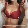 Female Summer Big Bosoms Show Small Support To Prevent Sagging Adjustment Type No Trace No Underwire Underwear