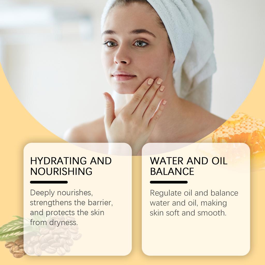 WOODSLEEP Hautpflege-Set Feuchtigkeitsspendende und hydrierende Essenz-Creme für weiche Haut Erfrischendes und nährendes Hautpflege-Set