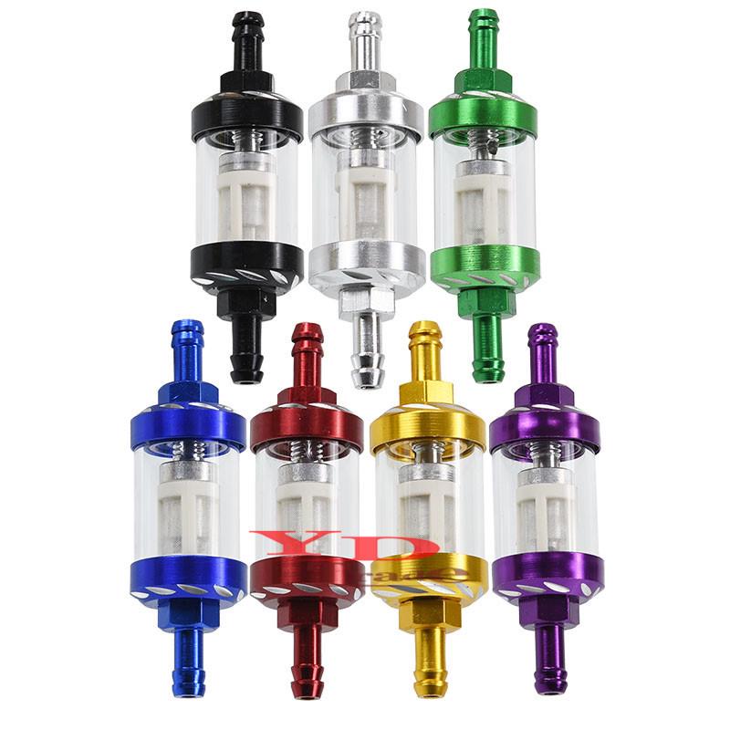 

Aluminum Alloy CNC Oil Cup & Gasoline Filter for ATV, Motorcycle, Scooter & Off-road Vehicles Transparent Oil Cup (Gold)