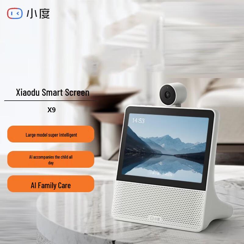 XiaoDu X9 Smart Display with 360° Camera CN plug (adapter included)
