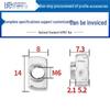 T-Slot Aluminum Profile Nut for European Standard Types 20/30/40/45