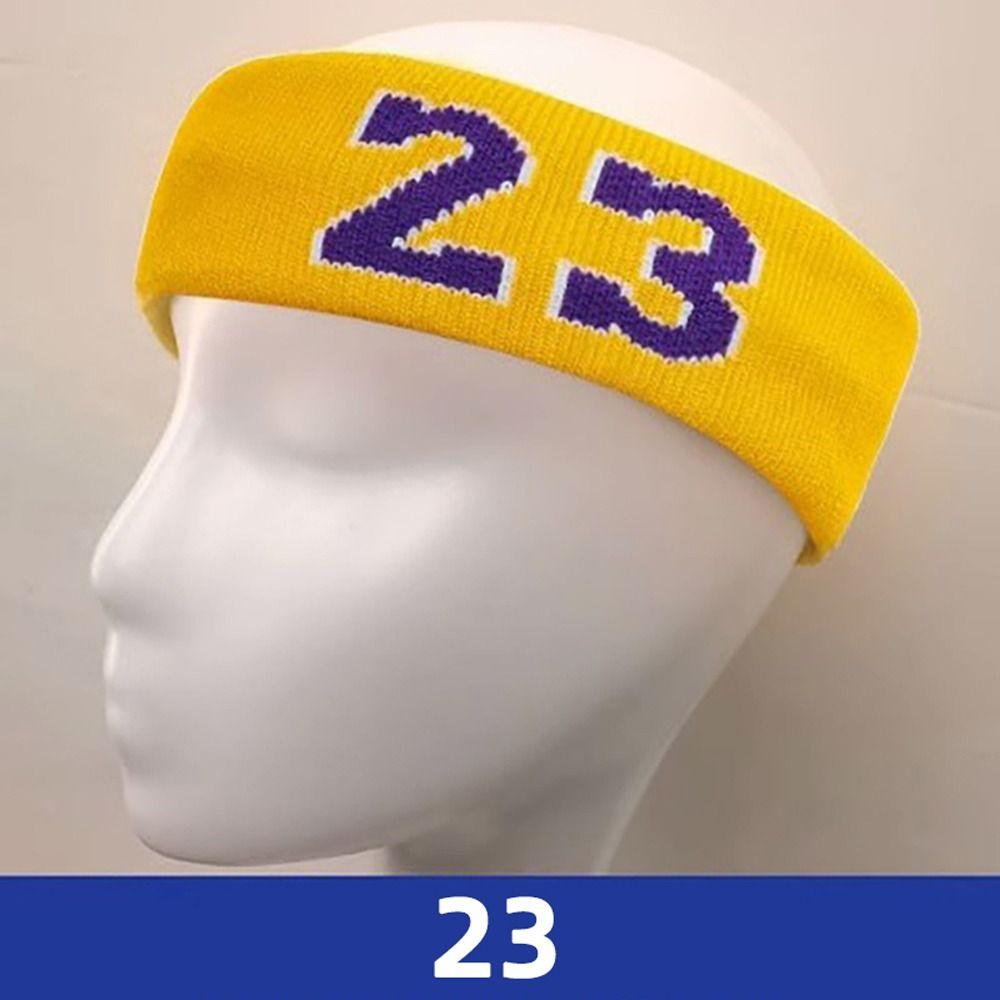 Sweat-Absorbent Sports Headband Elastic Running Headband Basketball Headband  Basketball