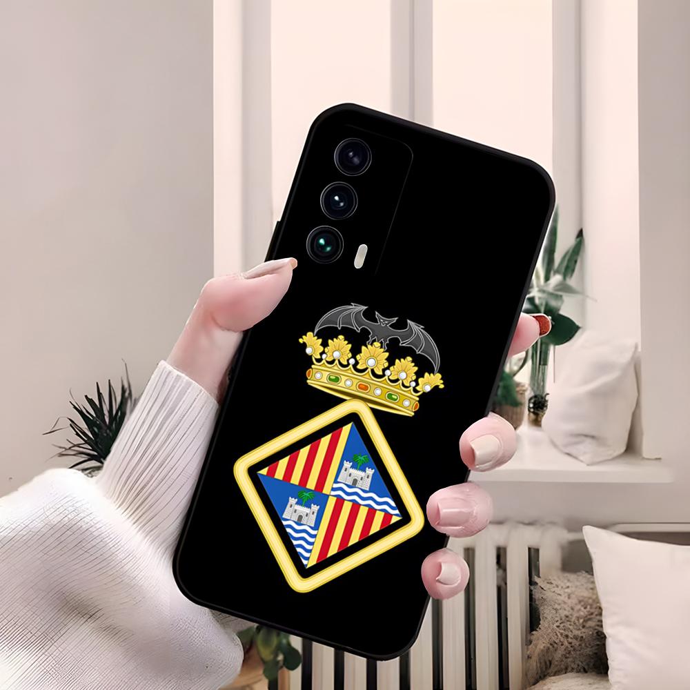 

Spanish City National Emblem Phone Case For Samsung S26 S25 Edge S24 S23 S22 S21 Ultra Plus Fe A55 56 15 4G 5G Galaxy Silicon Co Galaxy S23 Ultra