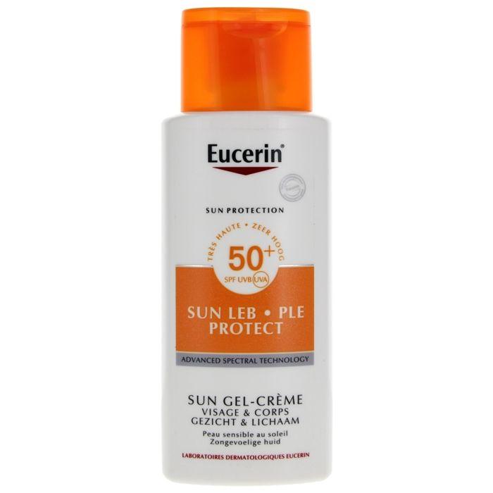 Crème-Gel Solaire - Eucerin - Sun LEB - SPF 50 - 150 Ml - Protection UVA/UVB