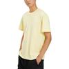 adidas T Shirts Men's Yellow Crew Neck Moderate Straight Fit HK2854