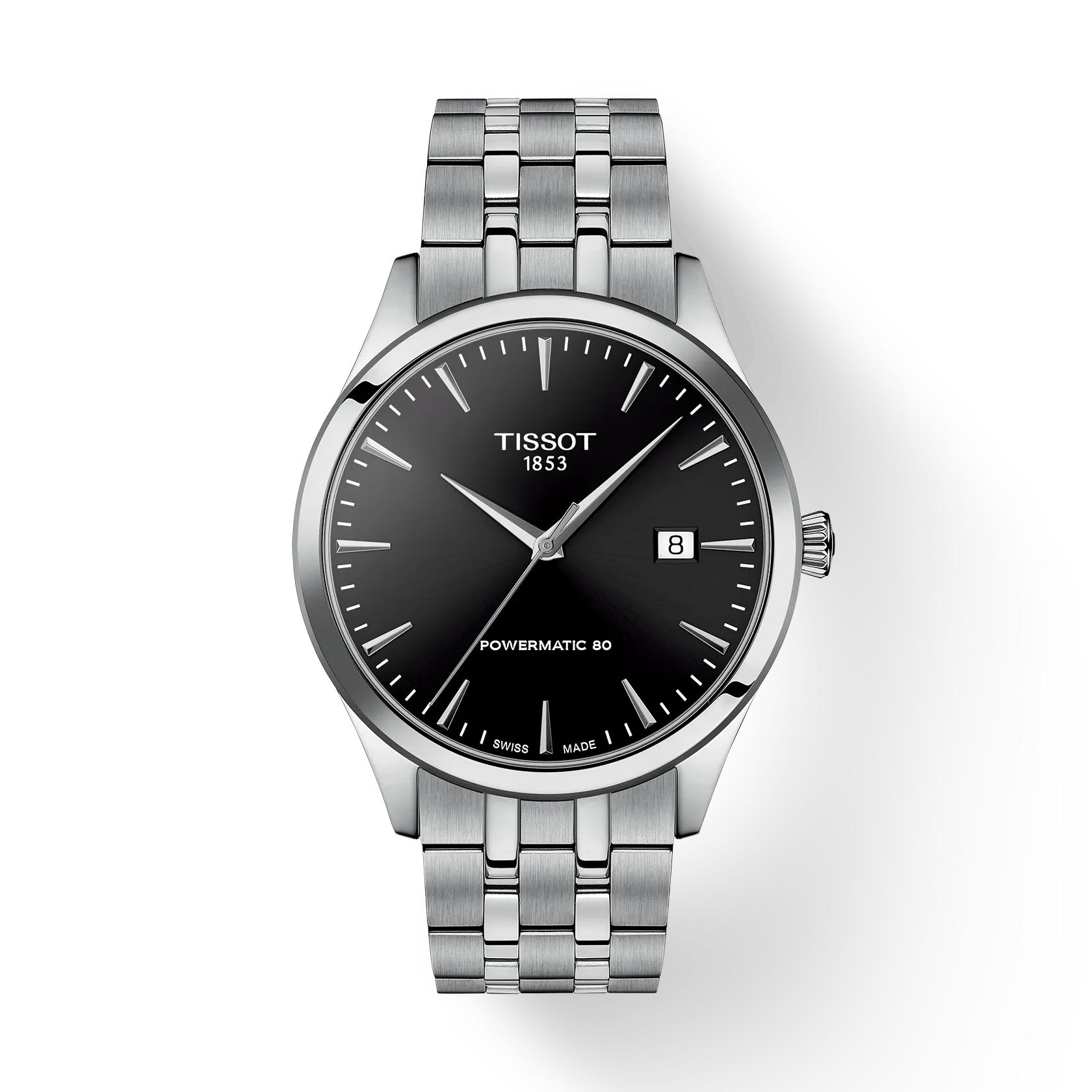 Tissot Stainless Steel black Dial Men s Fashion Watch T158.407.11.051.00 чёрный