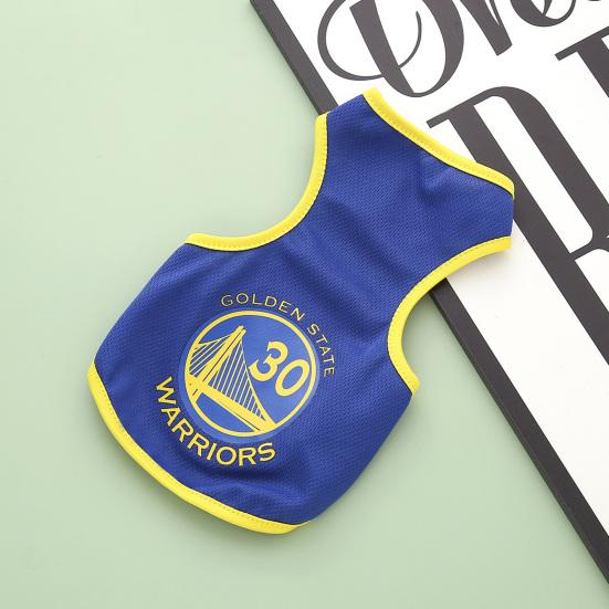 Pet Vest Round Neck Soft Comfortable Breathable Letter Print Summer Pet Cat Dog Sleeveless Clothes Daily Wear
