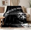 Scarface  Soft and comfortable flannel Suitable for sofas living rooms outdoor camping travel and also makes a great anniversary gif