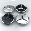 VOCCL1 2025 for Mercedes benz AMG 4pcs 60mm Black Silver Car Wheel Cap Badge Logo Cover For Mercedes Benz W176 W177 W204 W205 W212 W213
