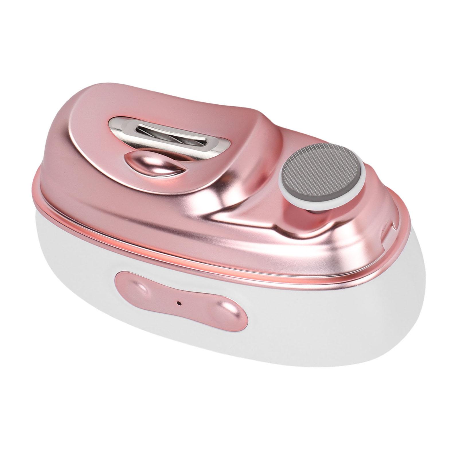 

Electric Nail Clipper Polisher with 395nm Curing Lamp 4 in 1 Fingernail Trimmer for Trimming Grinding Polishing