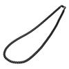 Phiten Carbon Titanium Chain Necklace 45cm Black 45cm Length
