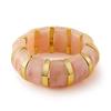 Bohemian Acrylic Elasticity Bracelet Exaggerate Women Simple Geometric Cuff Jewelry  Accessories