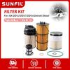 Fuel Water Separator FS19915 PF9908 LF17511 Oil and Fuel Filter Kit for Detroit Diesel Freightliner Cascadia Western Star Merced