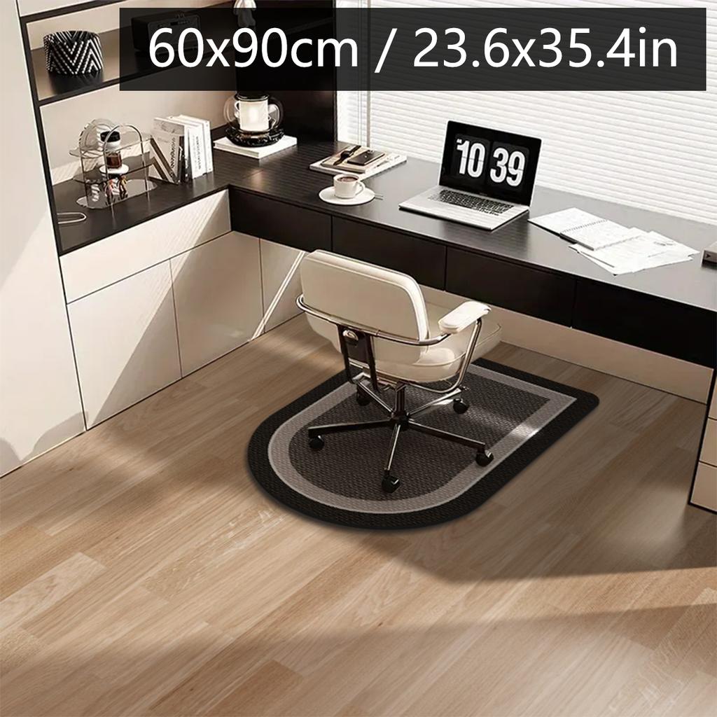 Simple Desk Arch Chair Mat Diatom Mud Non-slip Floor Mat Bedroom Carpet Study Floor Mat Dressing Table Foot Mat