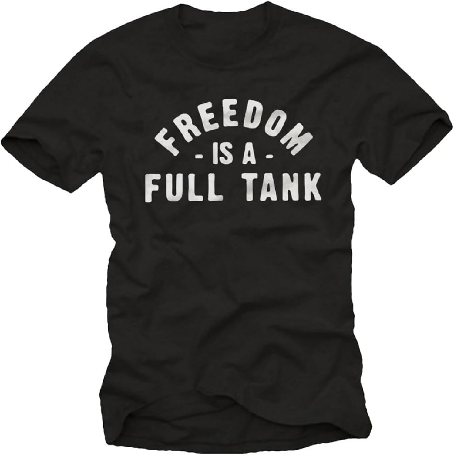 for Motorbike Lovers Full Tank Biker T Shirt 3XL чёрный