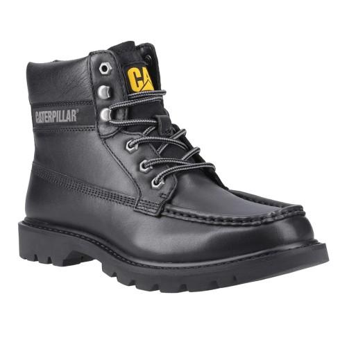 CAT Lifestyle Mens Colorado Full Grain Leather Moc Toe Safety Boots