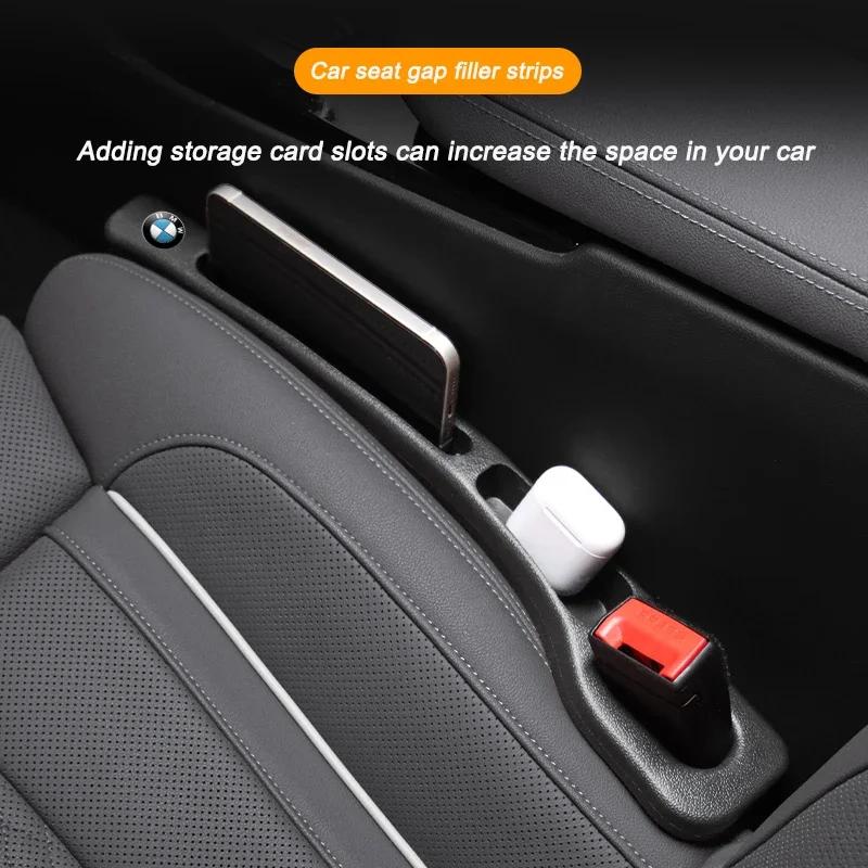 BAGE7 2026 Car Sticker Car Seat Gap Filler Auto Gap Plug Strip For BMW 1 2 3 4 5 7 Series X1 X3 X4 X5 X6 X7 F10 F20 F30 G20 F15 F16 F3