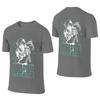 Shattered Revy White Home Reversible Tshirt Japanese Style City Boy Lazy Feeling Tees